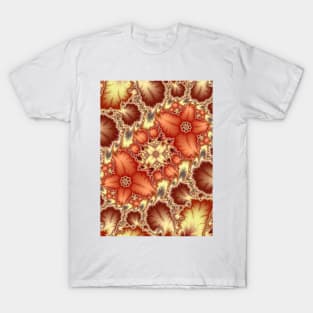 Mandelbrot Fractal Flowers T-Shirt